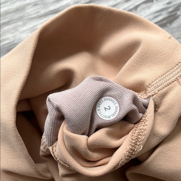 Lululemon High-Waisted Tan Leggings - Picture 4 of 9